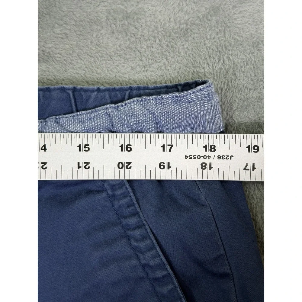 Gap Pants Mens Large Blue Joggers Elastic Waist‎ Drawstring Stretch Pull On